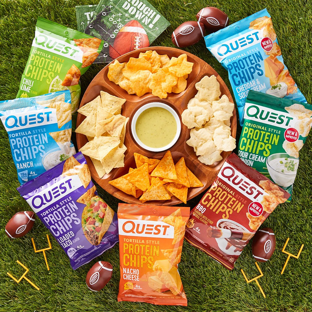 [Quest - Protein Chips] Bánh Snack Protein ăn vặt