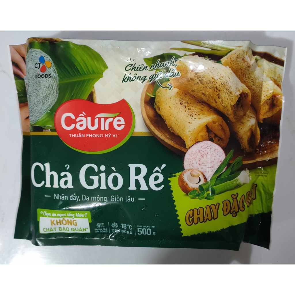 Chả giò rế chay đặc biệt CJ 500g