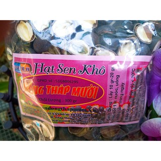 SEN KHÔ VỎ ĐEN GÓI 300G
