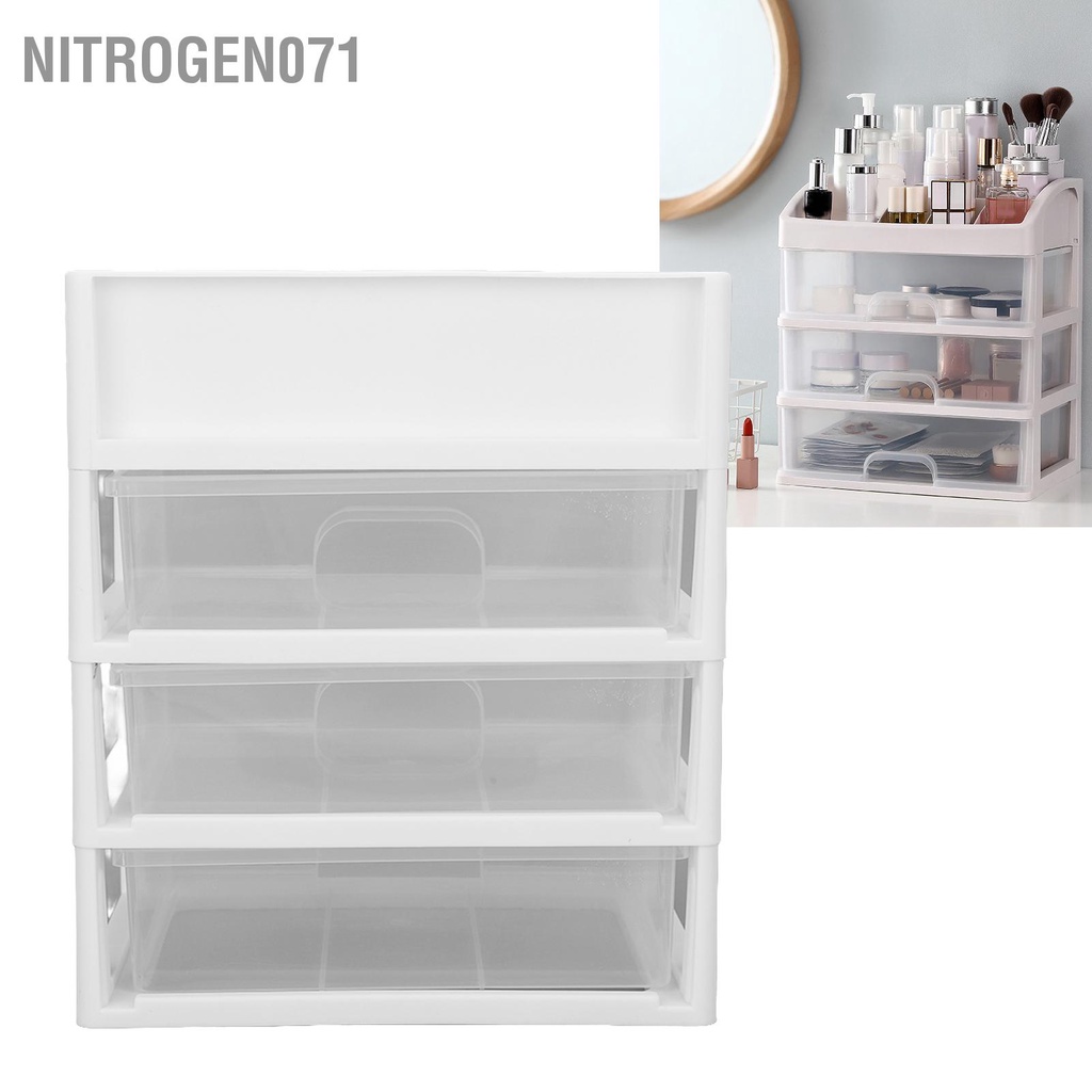 Ngăn Kéo Đựng Đồ Trang Điểm / Đồ Trang Điểm 3 Lớp Dạng Ngăn Kéo 3 Lớp Màu Trong Suốt Chống Bụi