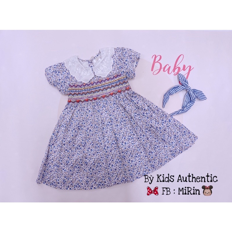 Đàm xanh sz 6-7Y cho bé gái