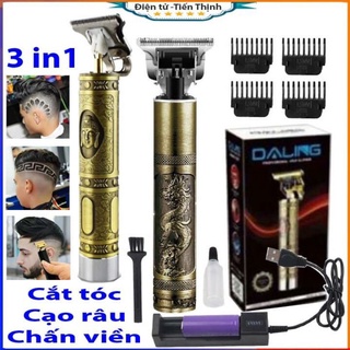 [ GIÁ CÔNG PHÁ ] Tông đơ chắn viền đa năng cát tóc,  cạo râu, cắt tóc gia đình...