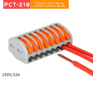 Combo 10 cút nối dây điện KV774 8 cổng