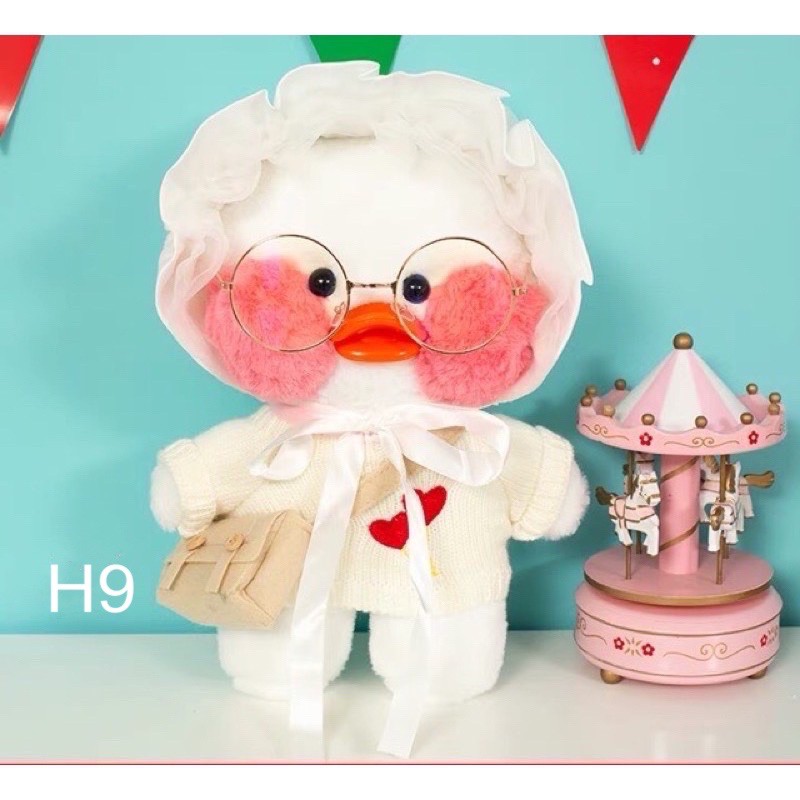 Vịt bông cute size 30cm - video + ảnh thật