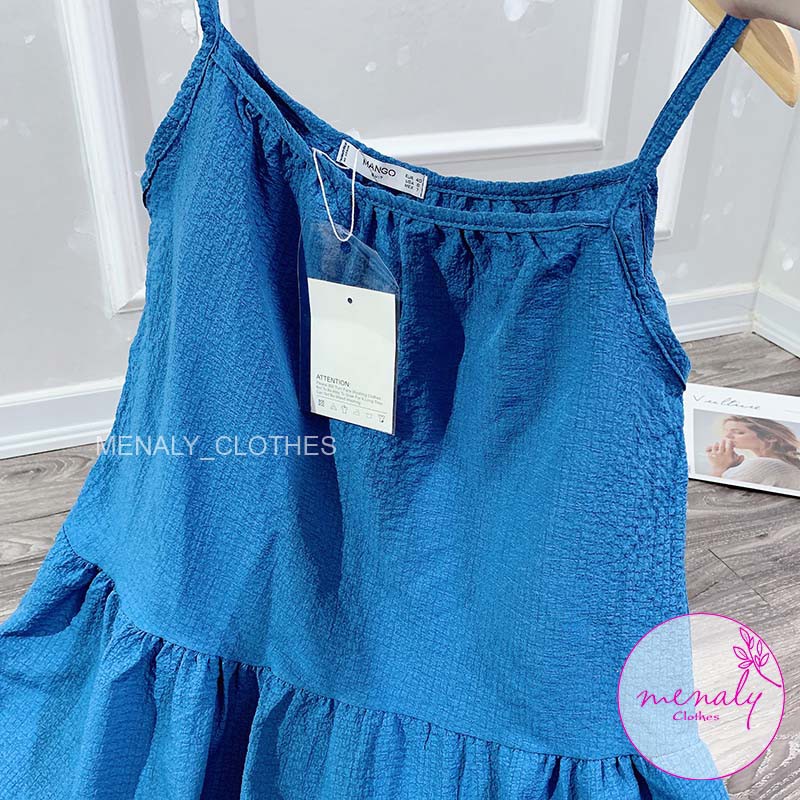 Váy 2 dây dáng suông dài babydoll V07 mẫu váy dáng rộng dài qua gối phù hợp mọi vóc dáng, bầu bí bon chen thoải mái