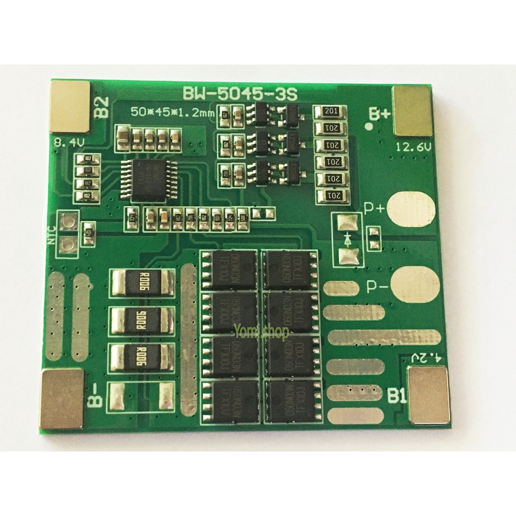 Mạch 3S 12.6V mạch 12V Bảo Vệ Pin Lithium