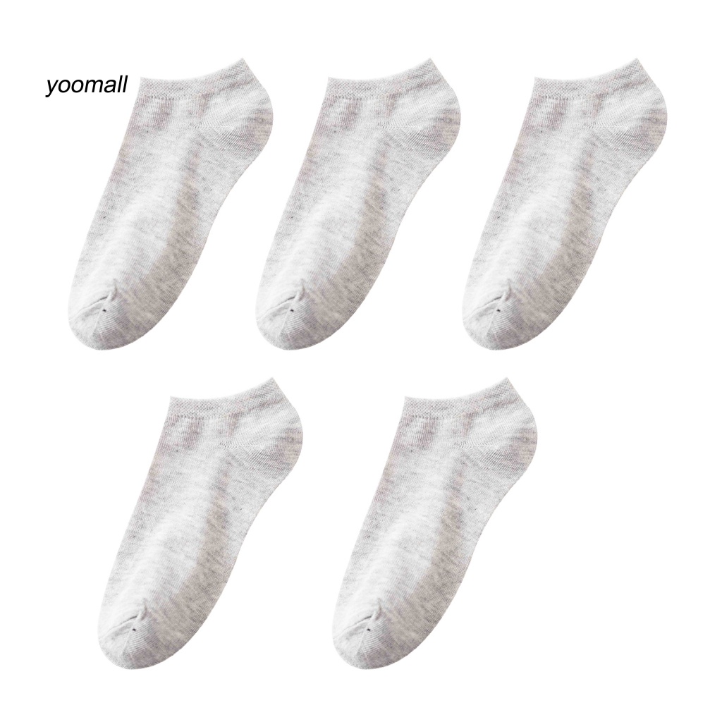 / Yo / Đôi Vớ Ngắn Đến Mắt Cá Chân Chống Ma Sát Thấm Hút Mồ Hôi Khi Chạy Bộ Dành Cho Nam Nữ