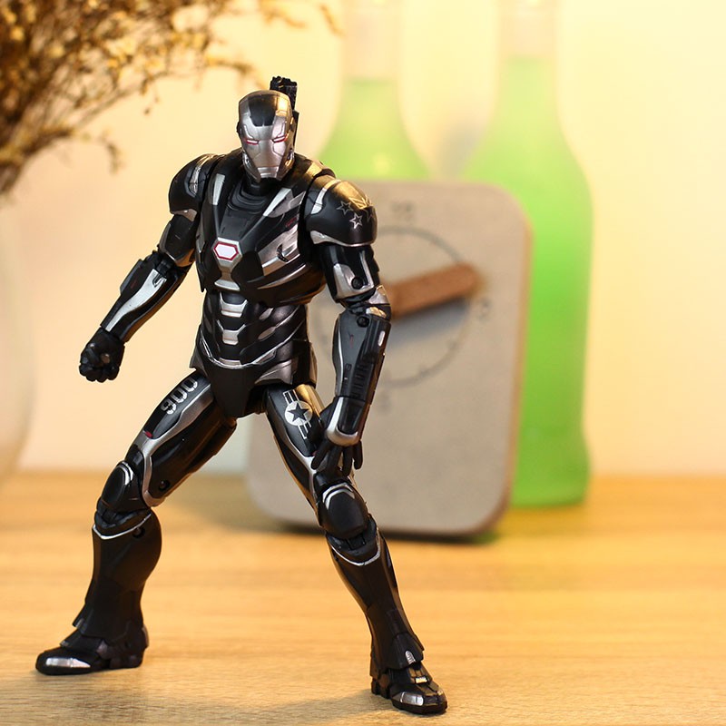 Mô hình War machine Iron man đen Avengers cao 17cm
