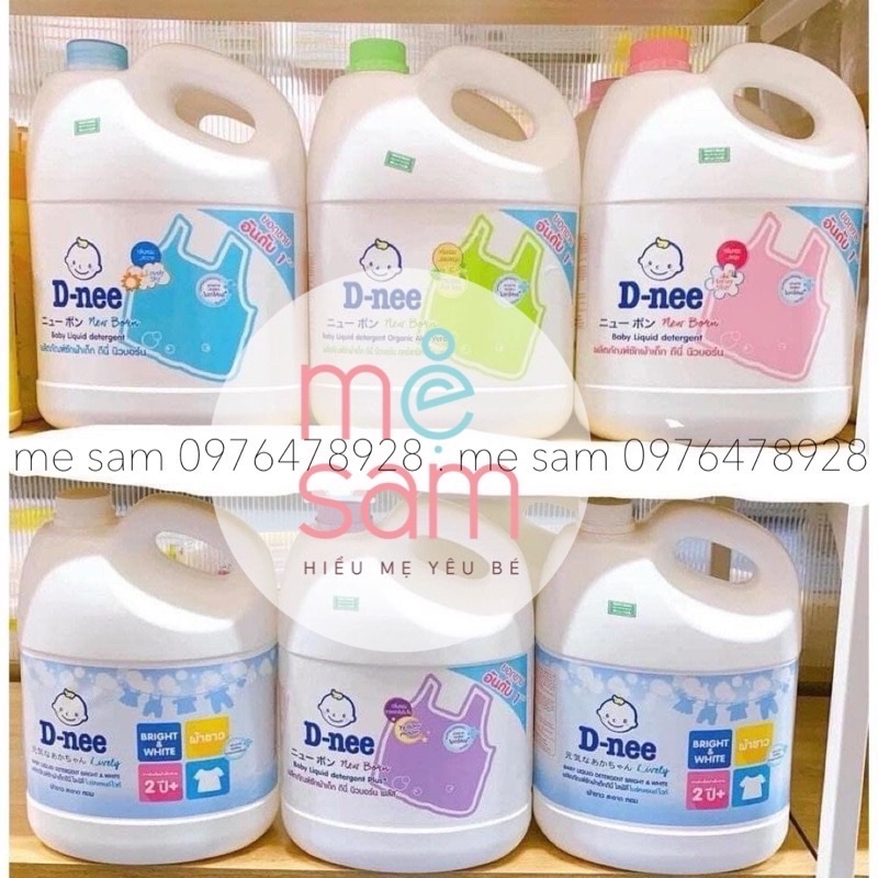 Nước giặt xả Dnee