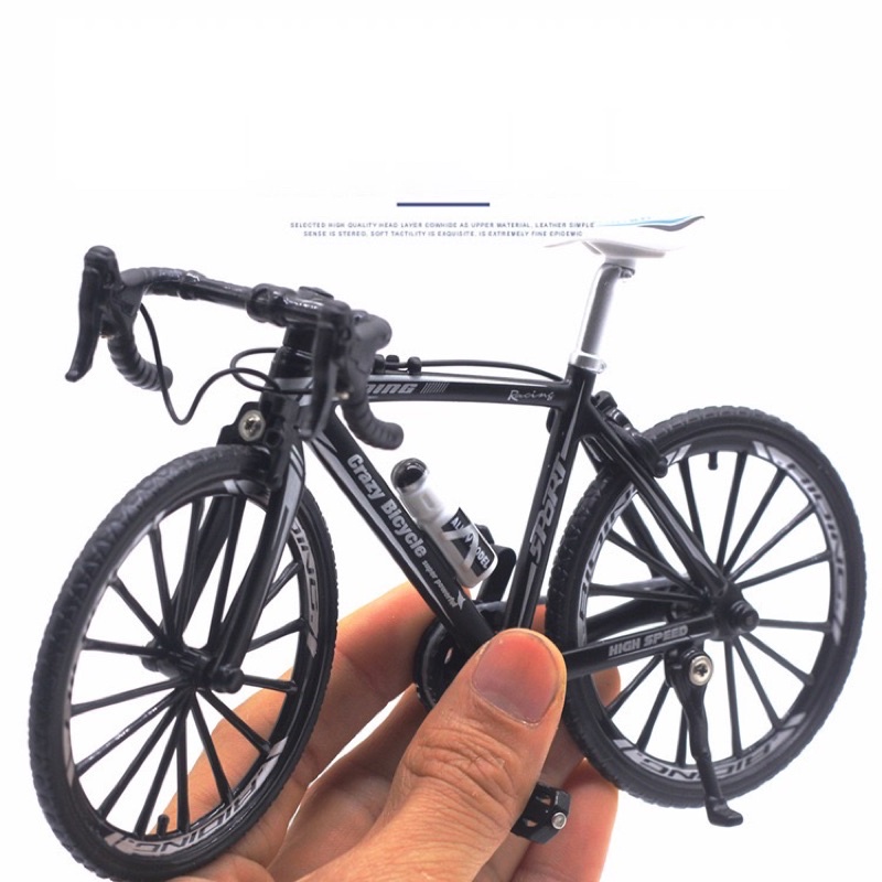 ĐỒ CHƠI MÔ HÌNH XE ĐẠP LEO NÚI TỈ LỆ 1:10 VÀ 1:8 BẰNG KIM LOẠI VÀ BÁNH CAO SU