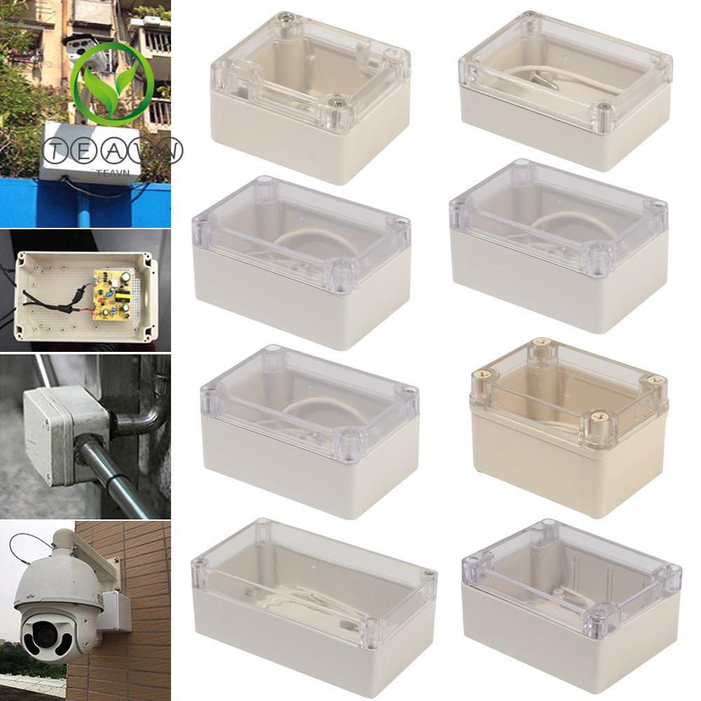 Hộp nhựa trong suốt 11 kích cỡ chống thấm nước đựng linh kiện điện tử