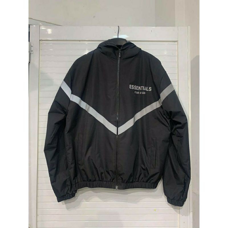 Áo Khoác dù Jacket ESSENTIALS form rộng unisex (Ảnh thật)