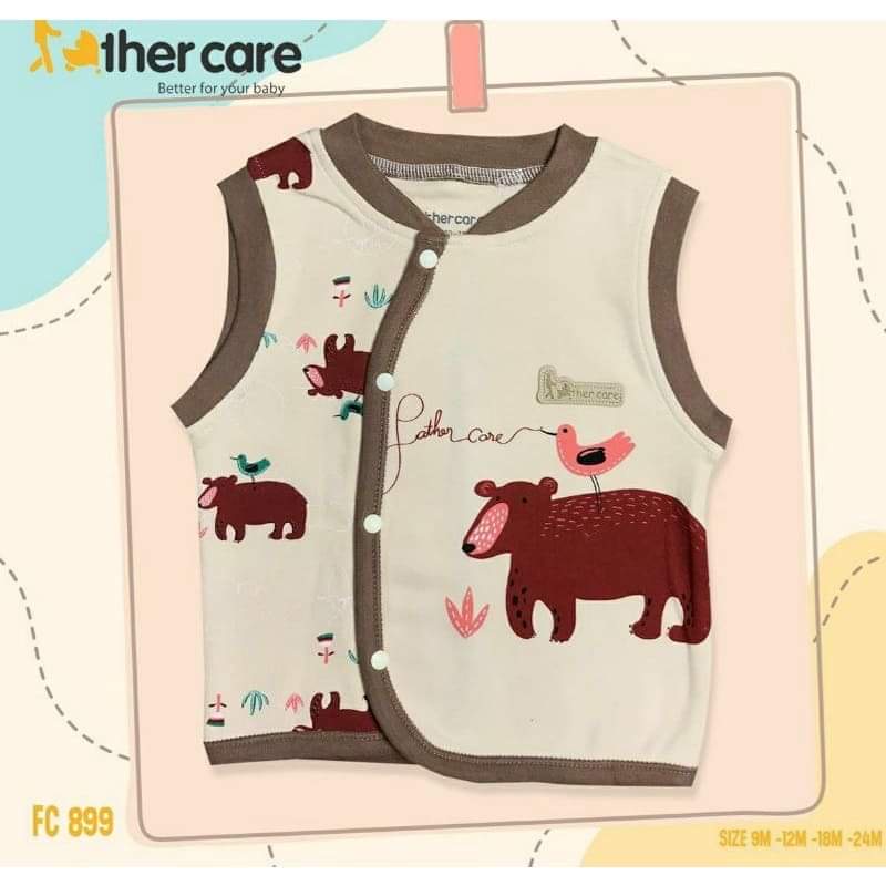 Father care áo gile nỉ cho bé, nỉ ấm thu đông FC899