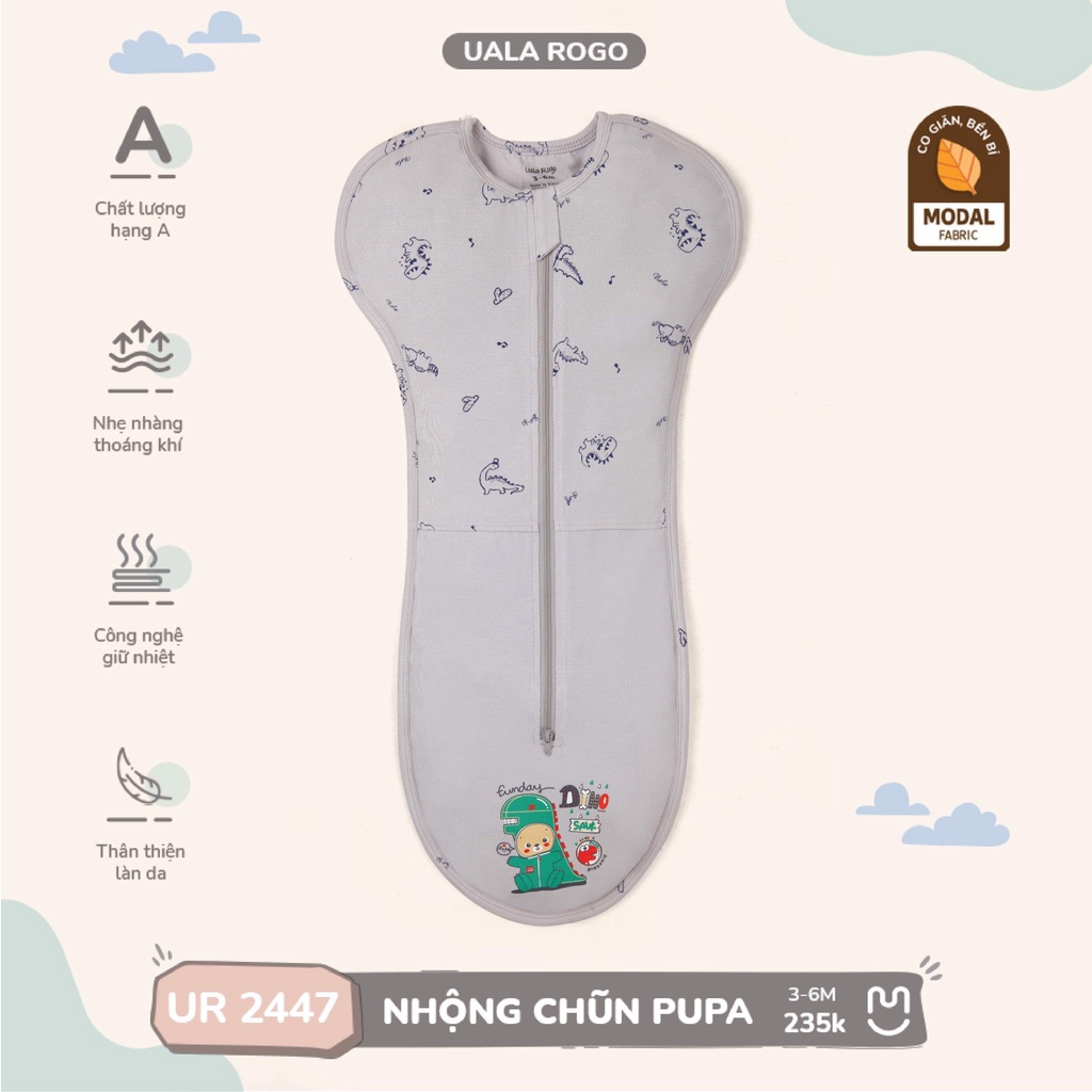 Nhộng chũn PUPA vải sợi tre co giãn 4 chiều UR 2447