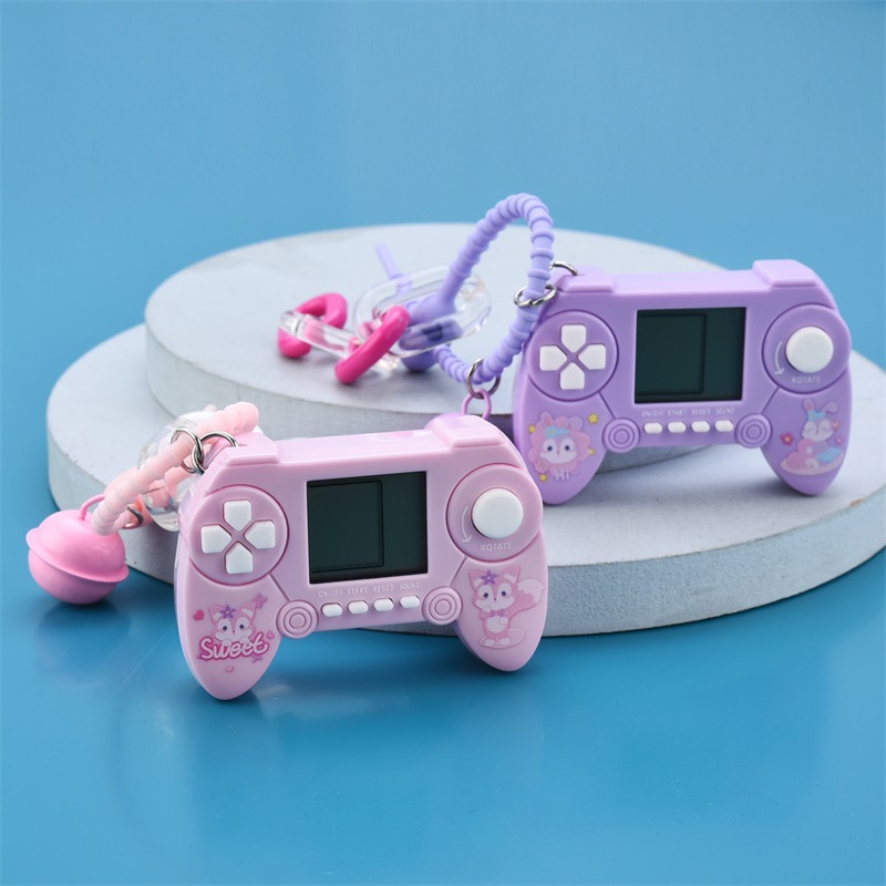 Móc Khóa Gắn Máy Chơi Game Tetris Mini Dễ Thương