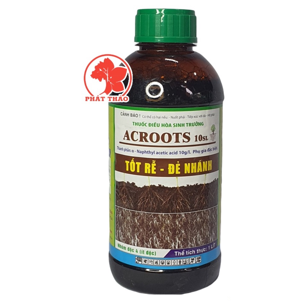 Phân Bón Lá AC Root 1 lít, kích rễ phát triển mạnh cho cây hoa lan và cây kiểng