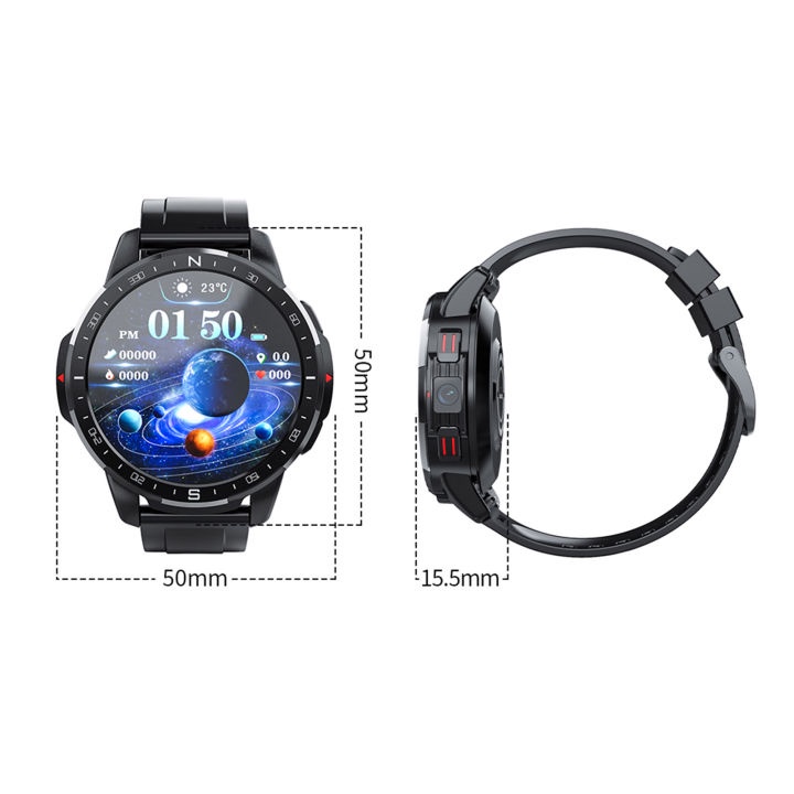 Đồng Hồ Thông Minh Tích Hợp Thẻ SIM Màn Hình 1.6 '' / GPS Bluetooth 4G 5.0MP / APPLLP 7