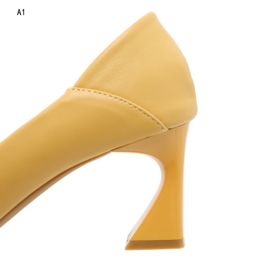 CHANEL Giày Nữ Nhập Khẩu Angela88 Gót Cao A1