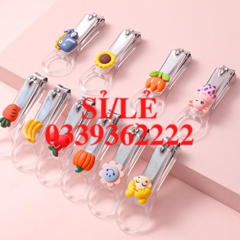 [ HAIANHSHOP ] Bấm móng tay đính trái cây dễ thương cho bé -Dụng cụ bấm móng sắc bén tiện lợi đáng yêu Duashop &gt;