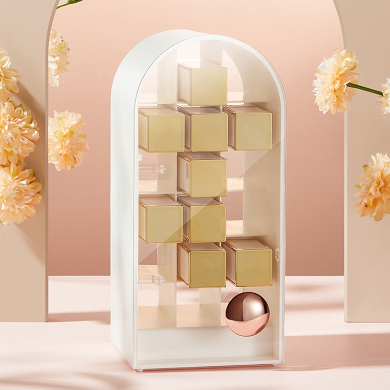 Giá Đỡ Son Môi 18 Ngăn Bằng Nhựa ABS Tiện Dụng