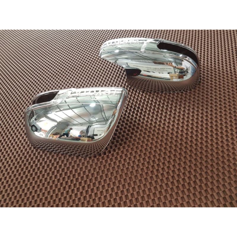 Bộ 2 Ốp Gáo Gương Xe Yaris/ Vios/ Altis/Innova 2007 đến 2013- mạ crom cao cấp - dành cho xe khoét xinhan