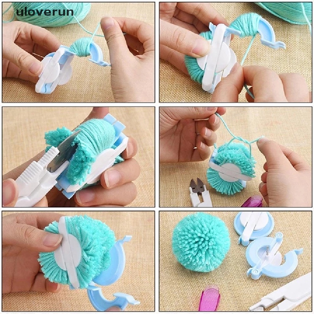 Set 6 Dụng Cụ Làm Quả Pompom Tiện Lợi