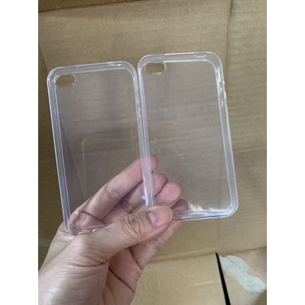 ốp silicon trong cao Cấp loại đẹp, dày dặn, chống Sốc iphone 4/4S/5/6S/5SE