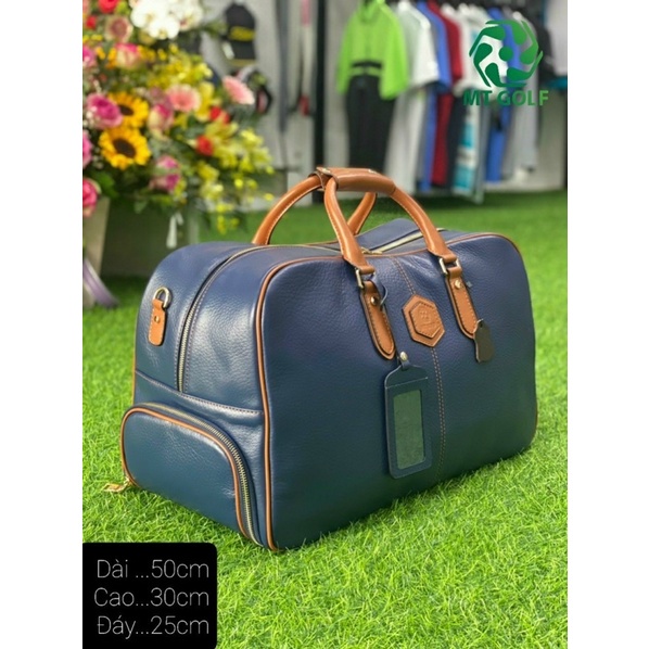 Túi đựng quần áo và giày golf bag thể thao da Bò 100% [Golf_Store]