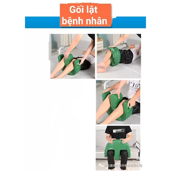 Gối lật bệnh nhân .Gối hỗ trợ lật- xoay,chuyển đổi tư thế chăm sóc người ốm liệt, người già thay tả,vệ sinh cá nhân.
