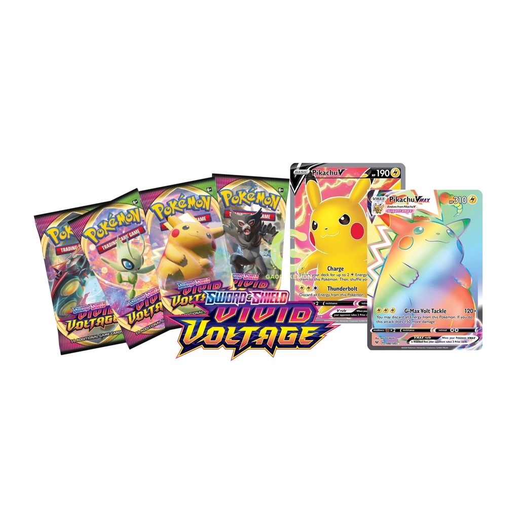 Gói bài Pokemon TCG - Sword & Shield Vivid Voltage
