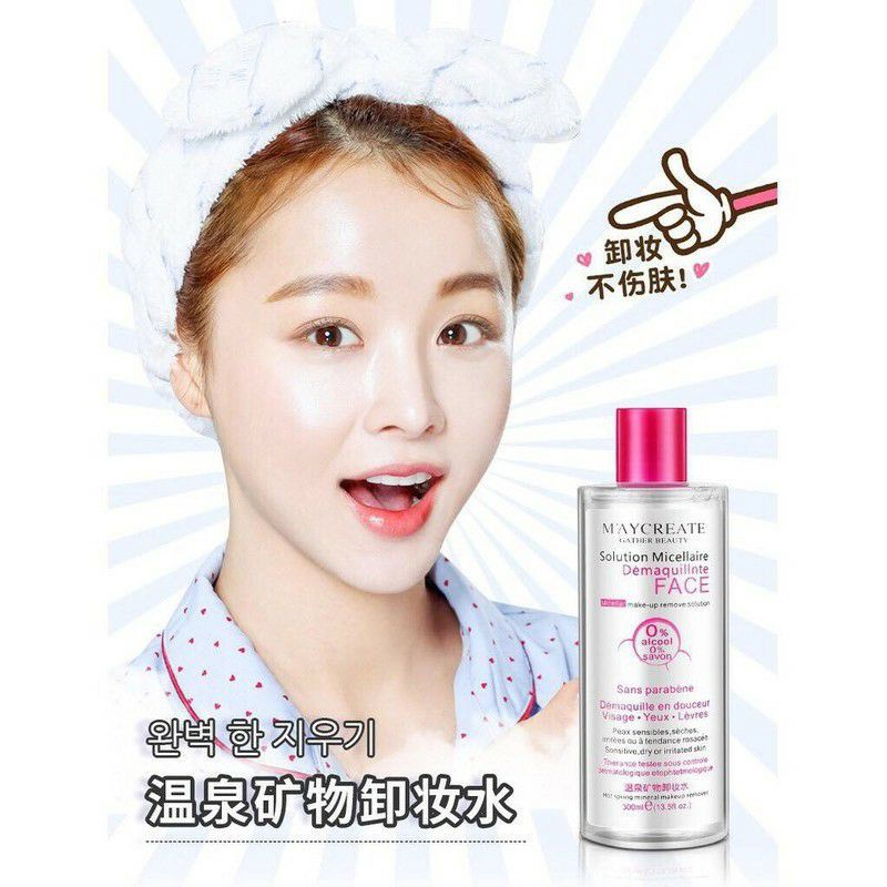 Nước tẩy trang Maycreate 300ml   .