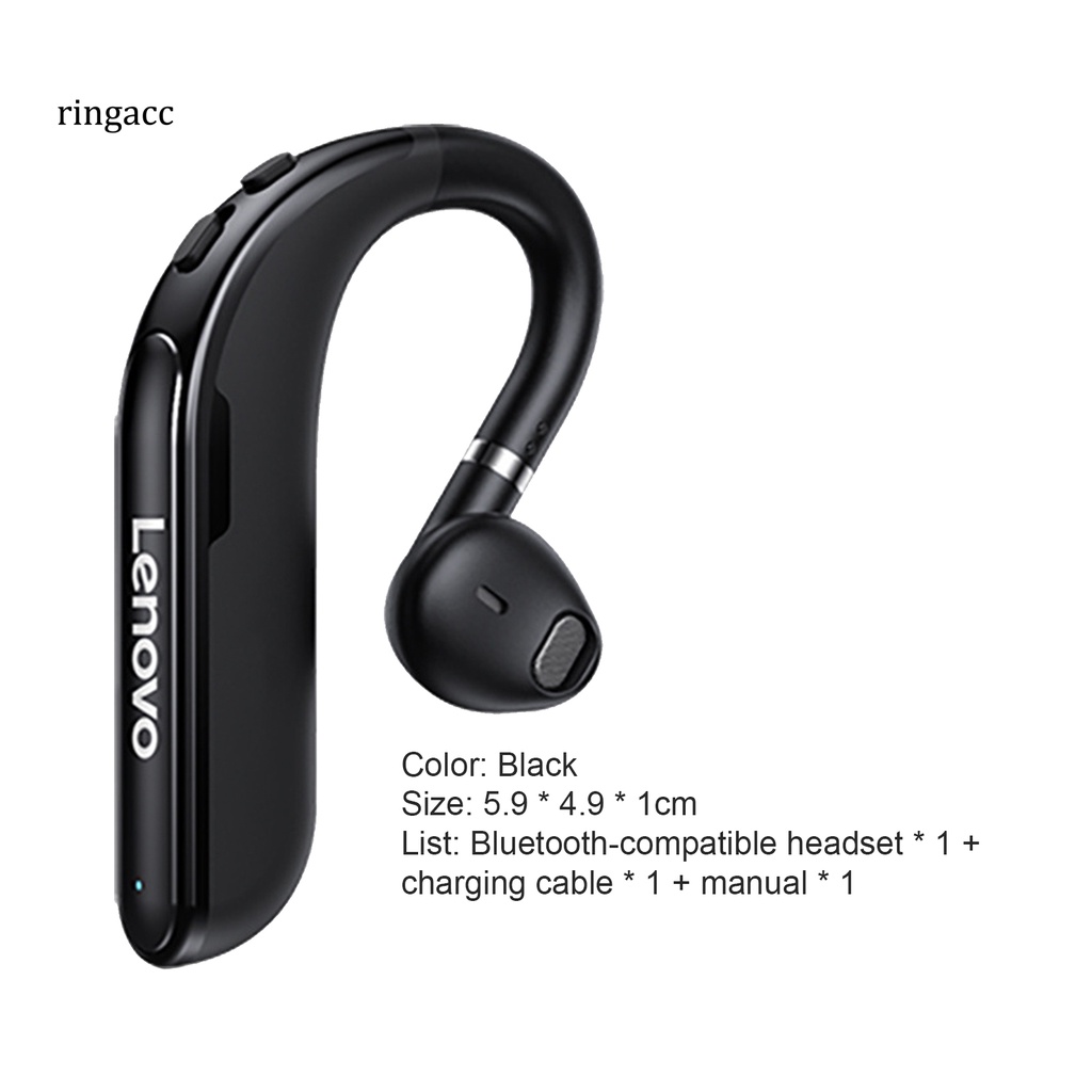 Tai nghe bluetooth rga 5.0 dạng móc vành tai tiện dụng