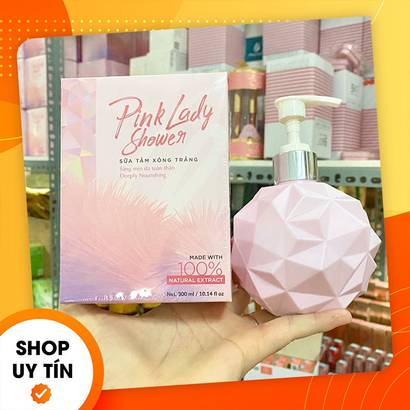 [Chính hãng] Sữa tắm xông trắng Pink Lady Shower Q-Lady - Mỹ phẩm TQ GROUP - 8938521373674