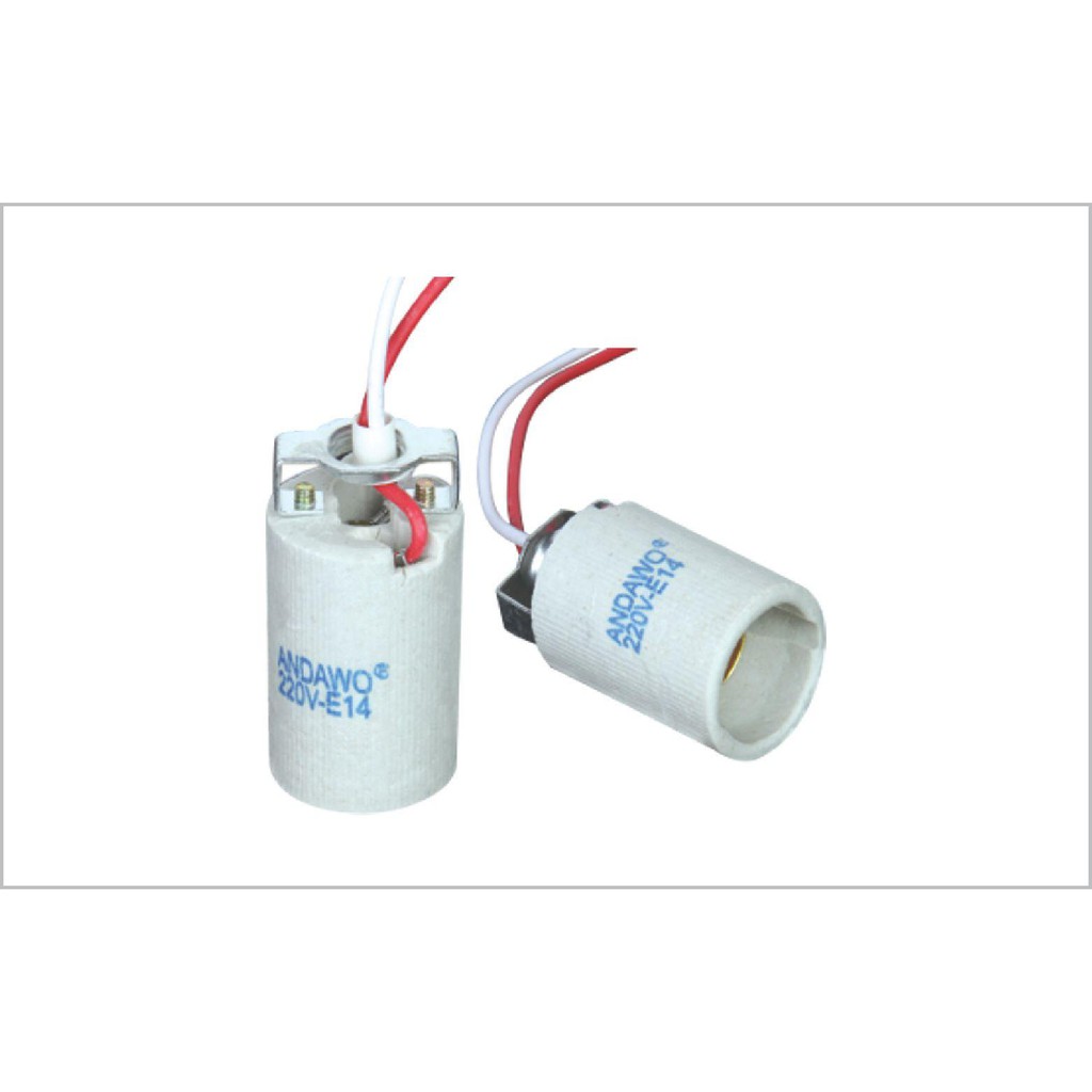 [Combo] 5 Đui sứ treo E14 cao câp - Điện Việt