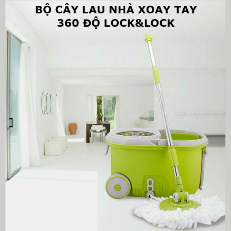Bông Lau Thay Thế Cho Chổi Lau Nhà LocknLock ETM478, Mop Q2, Mop L003