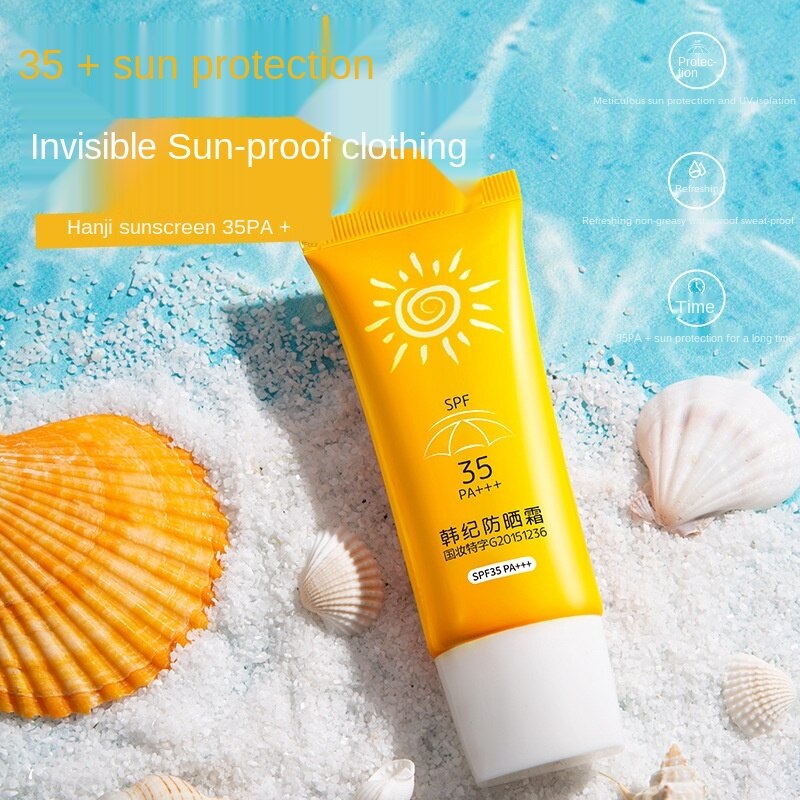 Kem chống nắng 30g chống tia UV SPF35 chăm sóc dưỡng ẩm làm sáng màu da