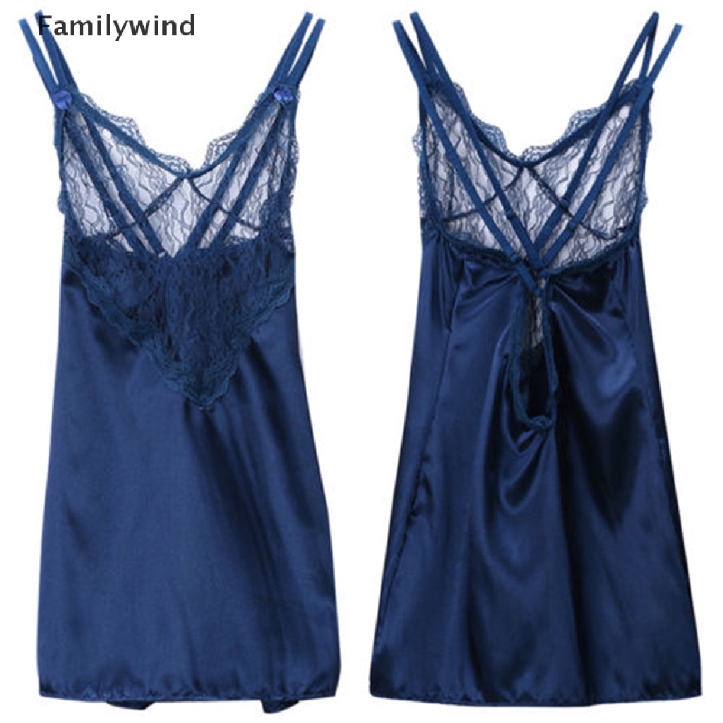 Đầm ngủ phối ren gợi cảm dành dành cho nữ