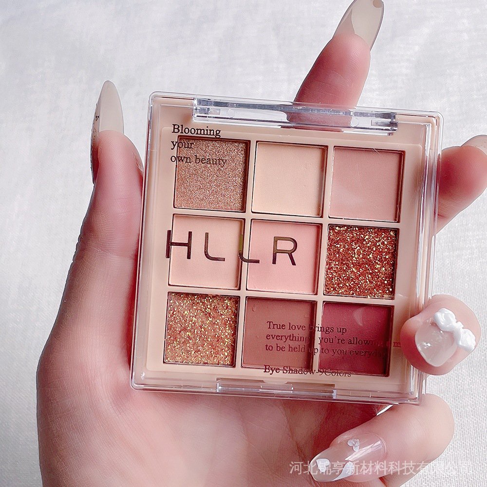 Bảng Phấn Mắt Helen Beauty 2021 Màu Tông Đất Lấp Lánh Chất Lượng Cao