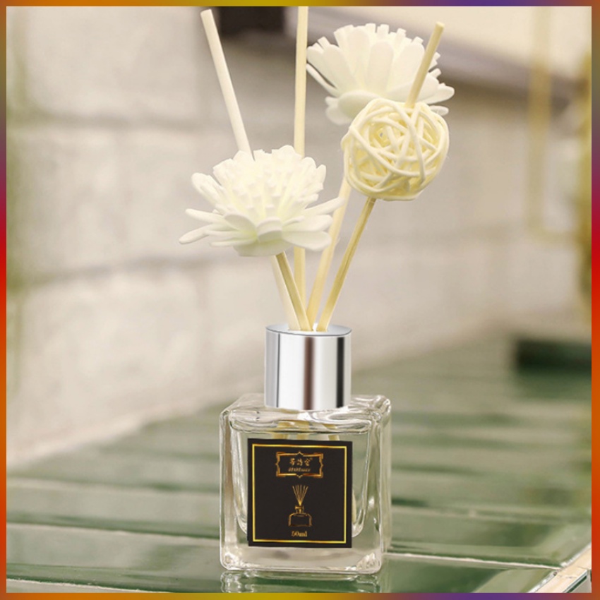 Nước Hoa Tinh Dầu Làm Thơm Phòng Home Fragrance 50ml/Chai Hương Hoa Nhài Thư Giãn