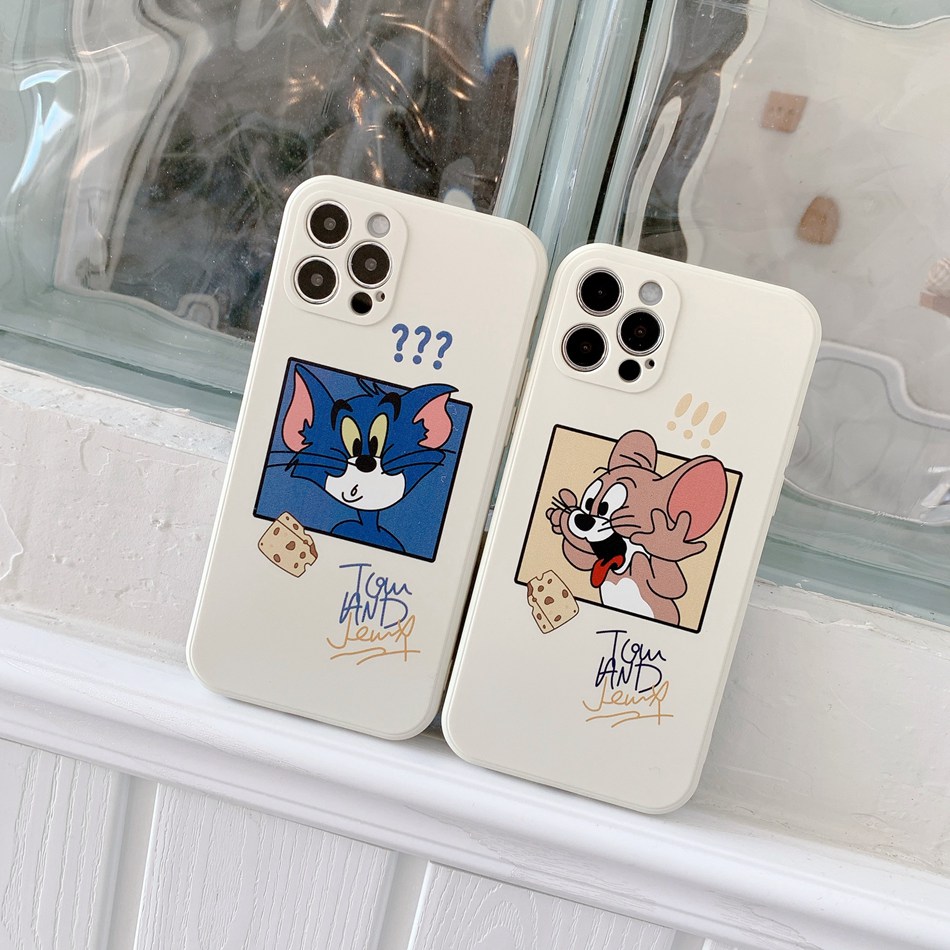 Ốp điện thoại silicone mềm dễ thương dành cho Apple Iphone 11 12 Pro 12pro Max 12mini 7 8 Plus X Xs Max Xr | BigBuy360 - bigbuy360.vn