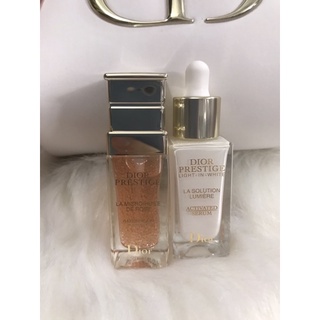 SET DIOR PRESTIGE ROSE 4 MÓN ( LOTION, SERUM, KEM MẶT, KEM MẮT)