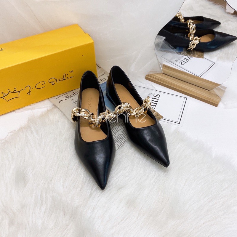 HENNE - Bệt quai xích vàng đan ngọc | BigBuy360 - bigbuy360.vn