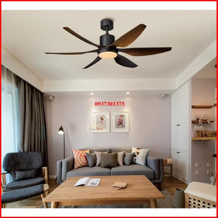 Quạt Trần Đèn Cao Cấp 6 Cánh Điều Khiển Từ Xa 5 Tấc Độ Gió | BigBuy360 - bigbuy360.vn