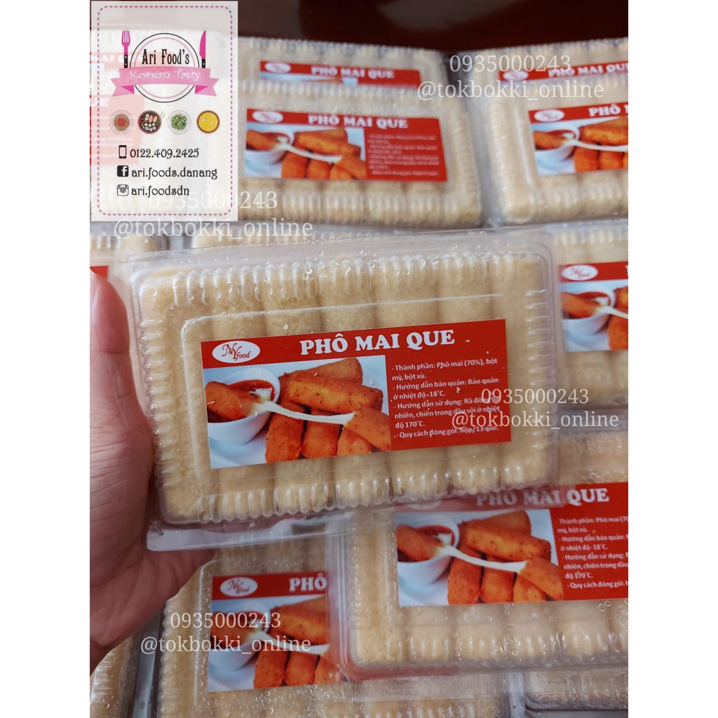 Phomai Que - Hộp 13 Que 500gr Siêu Ngon - Được Làm Từ Phomai Mozzarella Pháp - Kéo Sợi Rất Dai Và Thơm