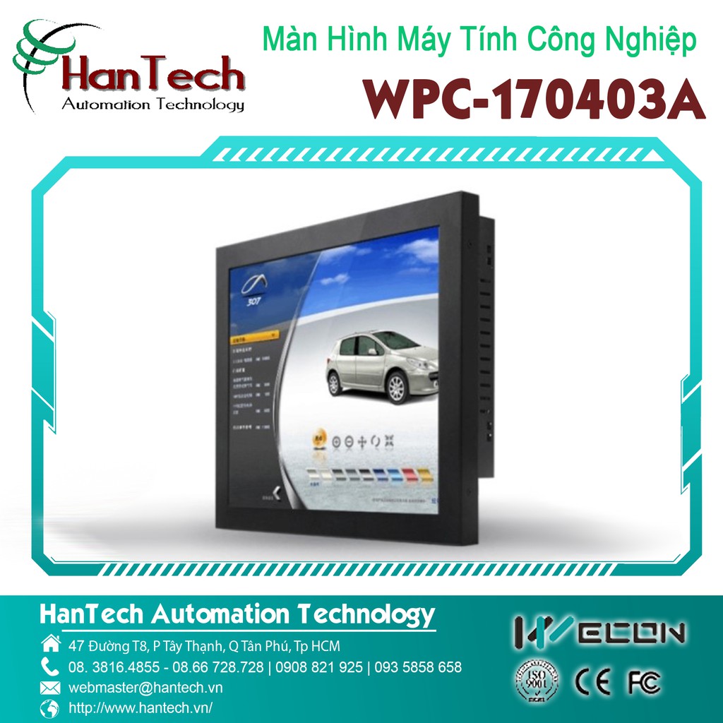 Màn hình Máy Tính Công Nghiệp Tự Động Hóa WPC-170403A 15 Inch [HanTech Automation Technology]