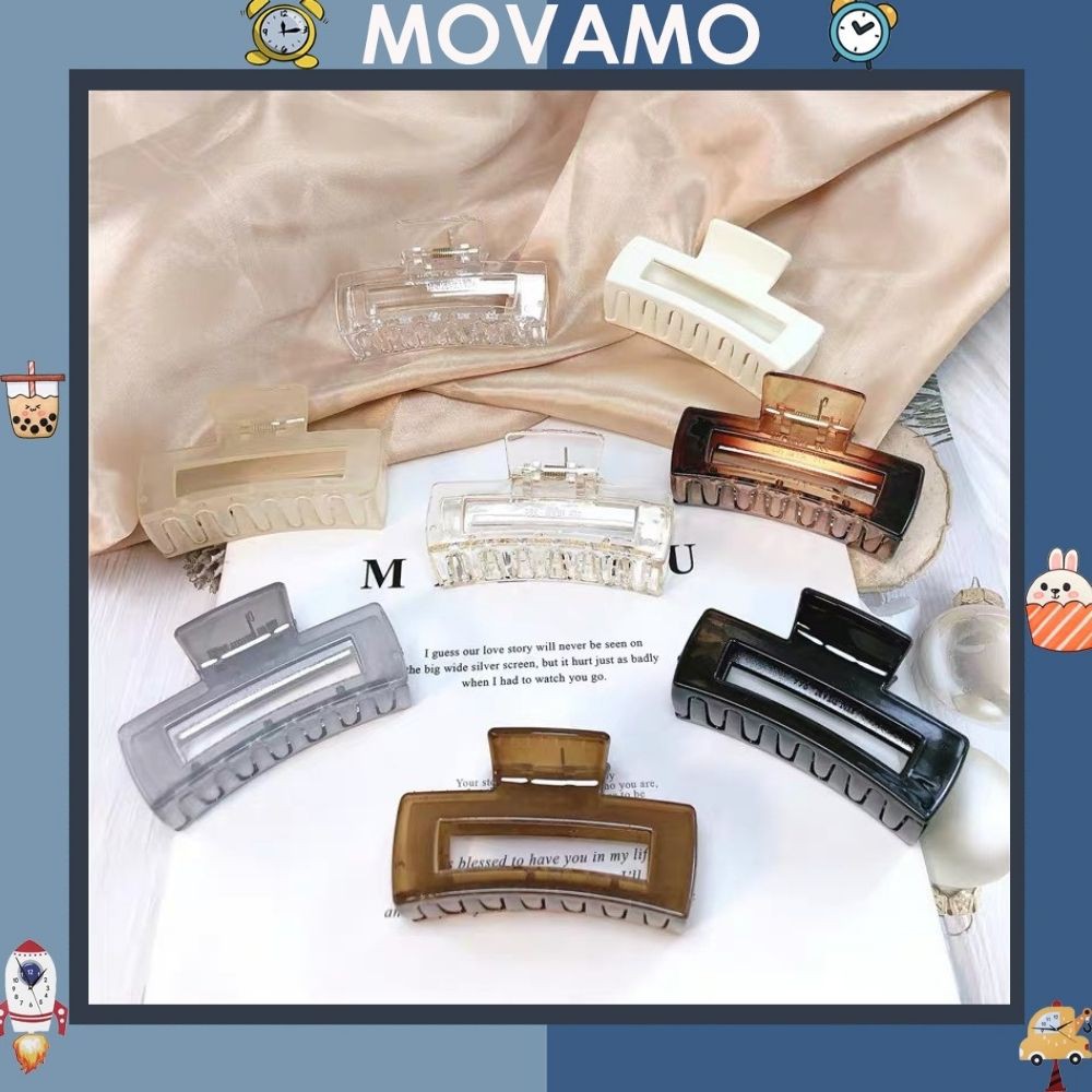 Kẹp tóc nữ Movamo càng cua thời trang Hàn Quốc cực xinh KT14