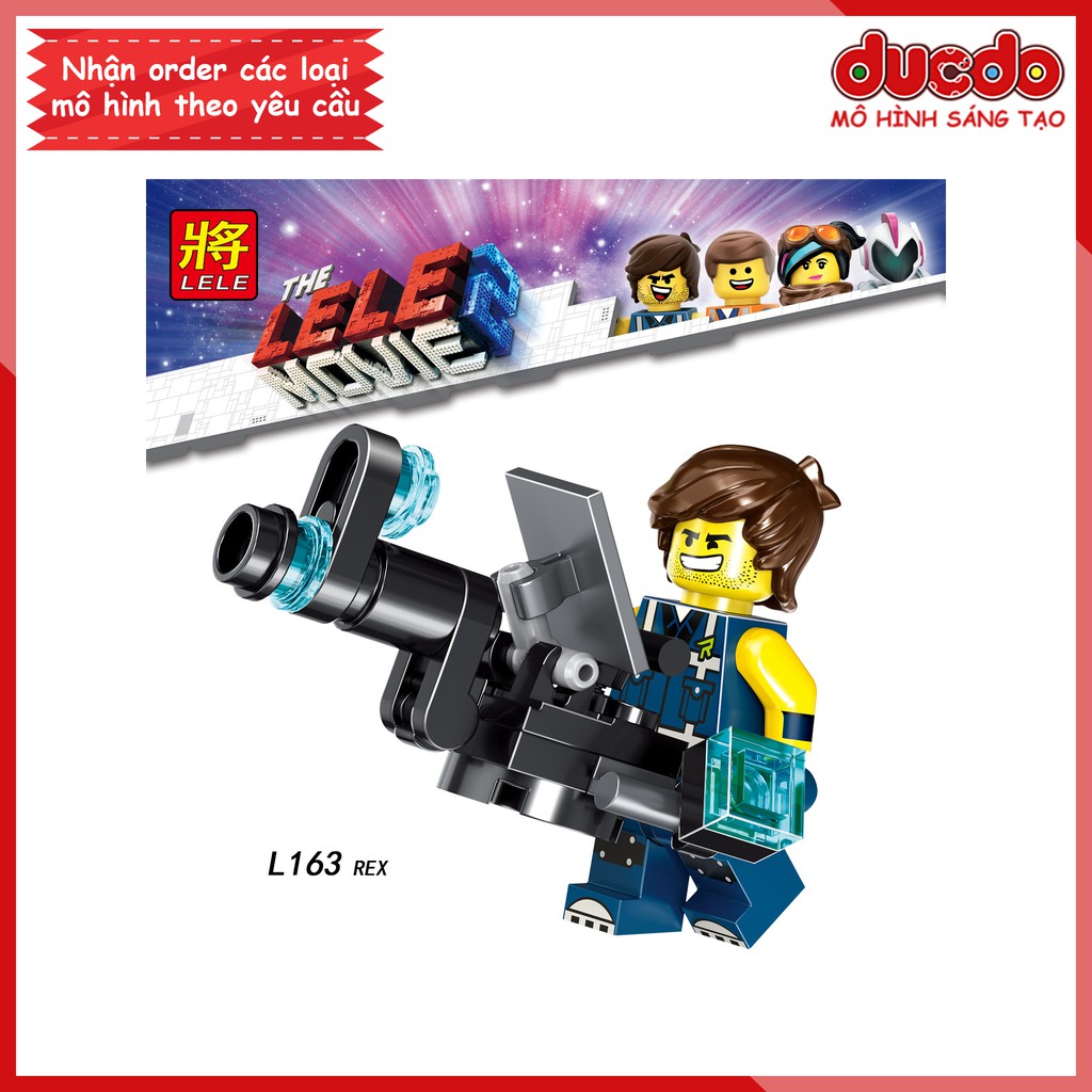 Minifigures các nhân vật trong Le.go Movie - Đồ chơi Lắp ghép Xếp hình Mini Mô hình LeLe L163-174