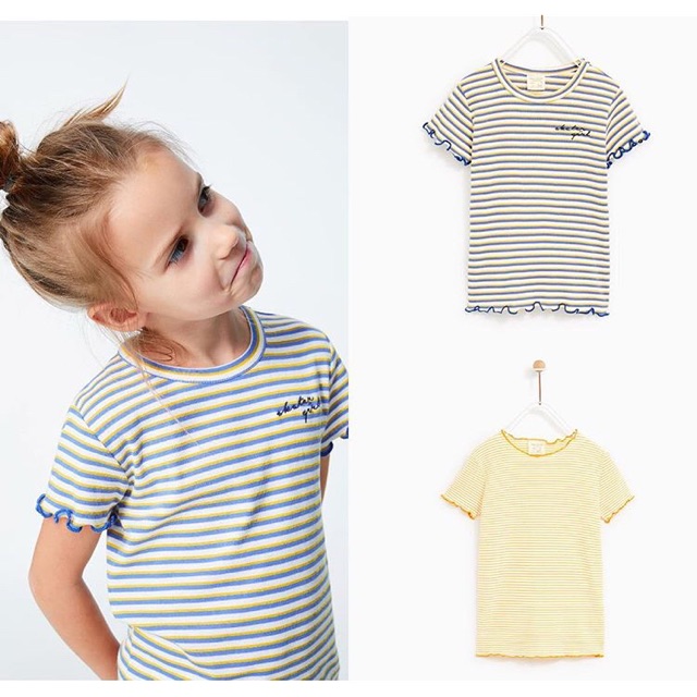 Áo vàng Zara size 11/12