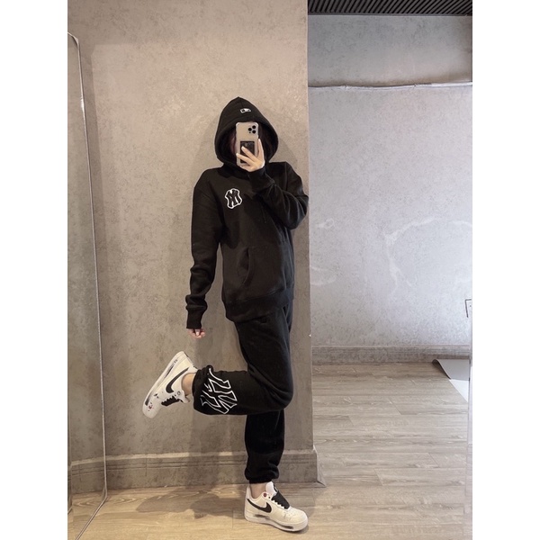 Bộ NY thể thao ,Sét  MLB WOOL HOODIE full tag code HG006