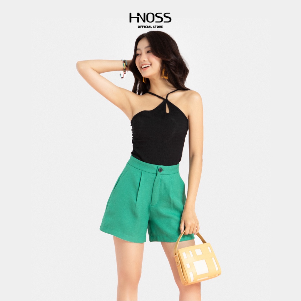 SHORT LINEN HNOSS ỐNG RỘNG HNQSH008